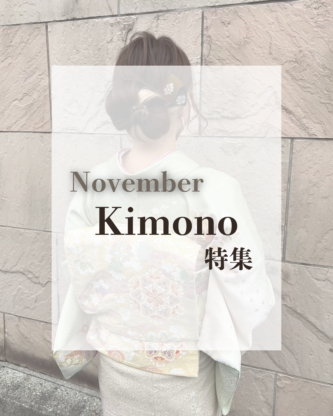 11月の人気着物♡